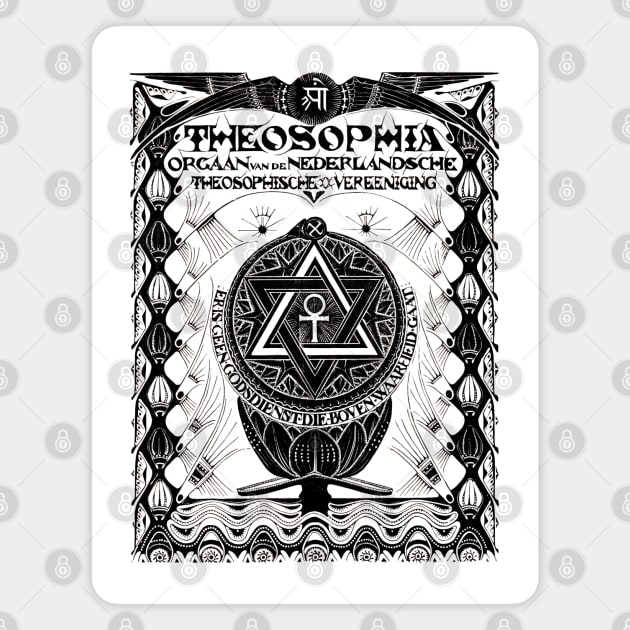 Cover for a Theosophy tract Magnet by UndiscoveredWonders